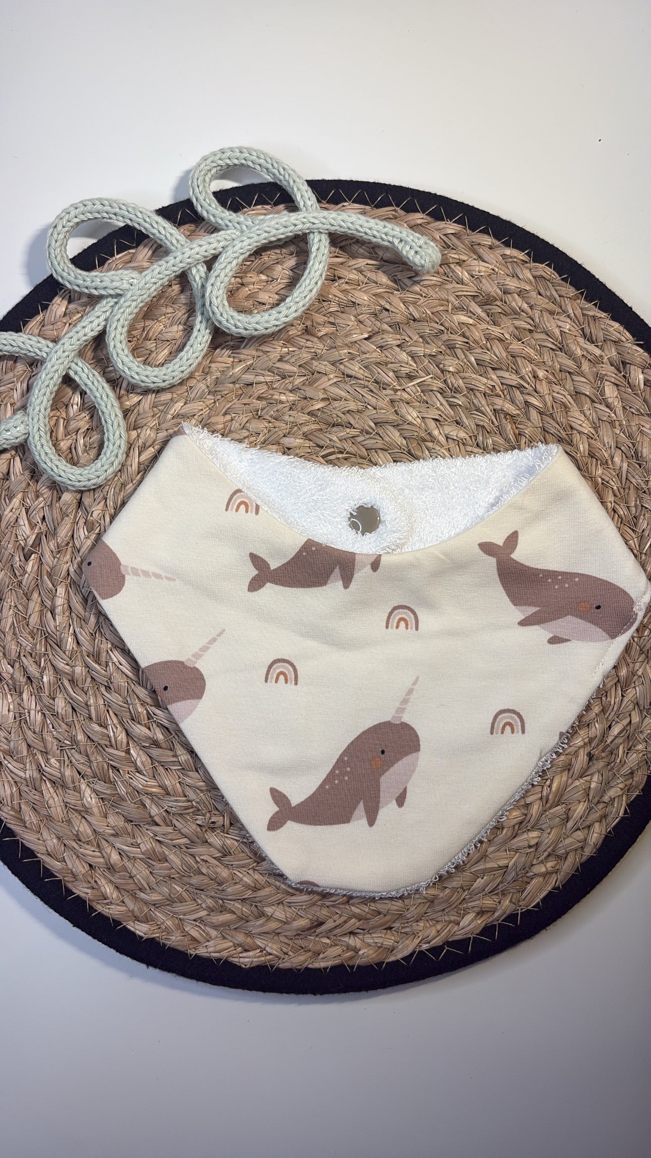 Narwhal Bib