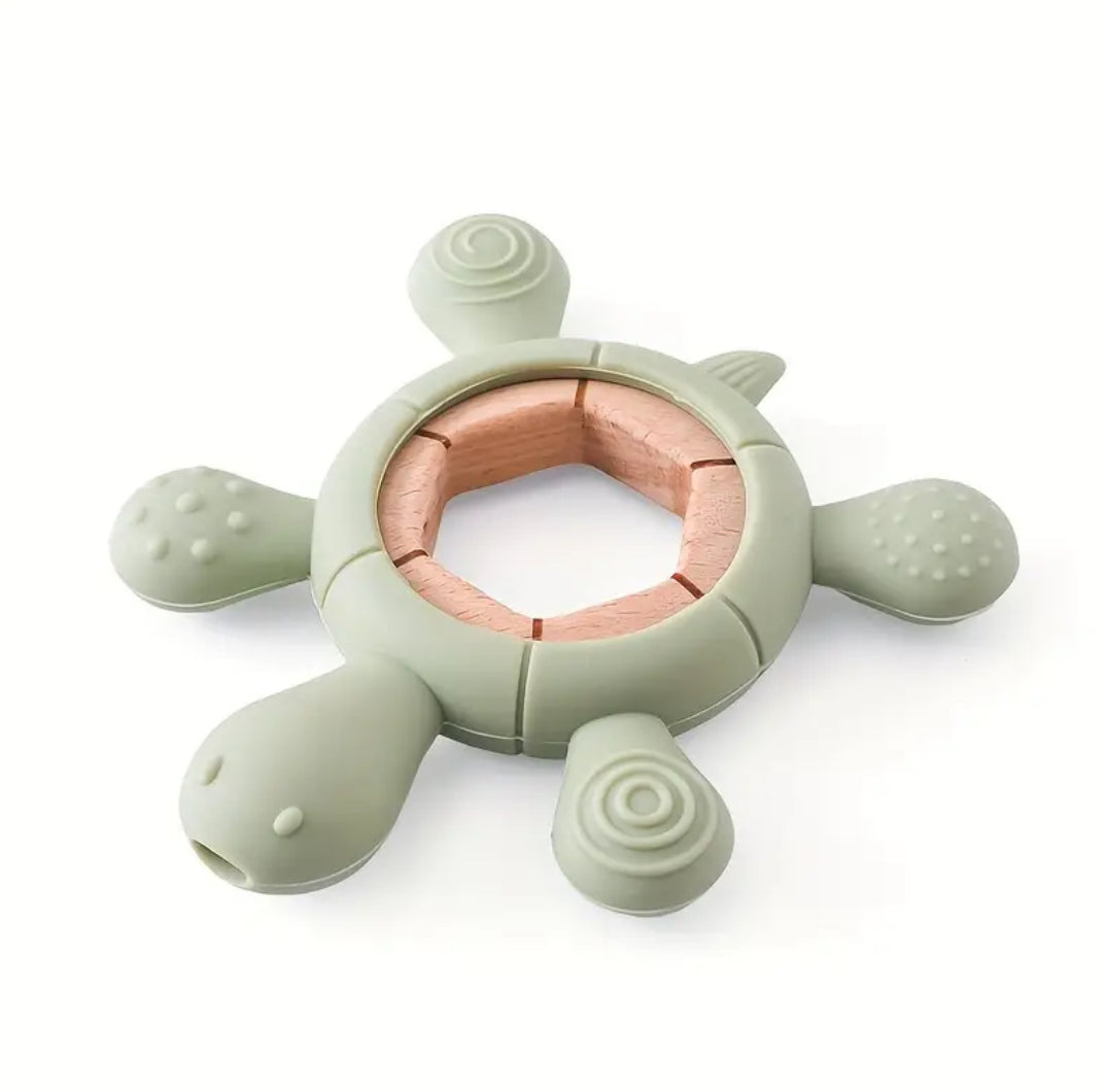 Turtle Teething Ring