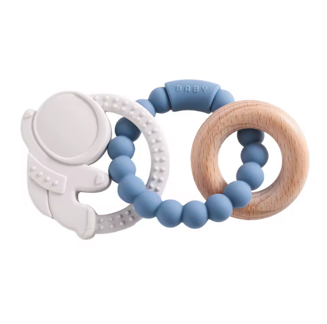 Space Silicone Teething Ring