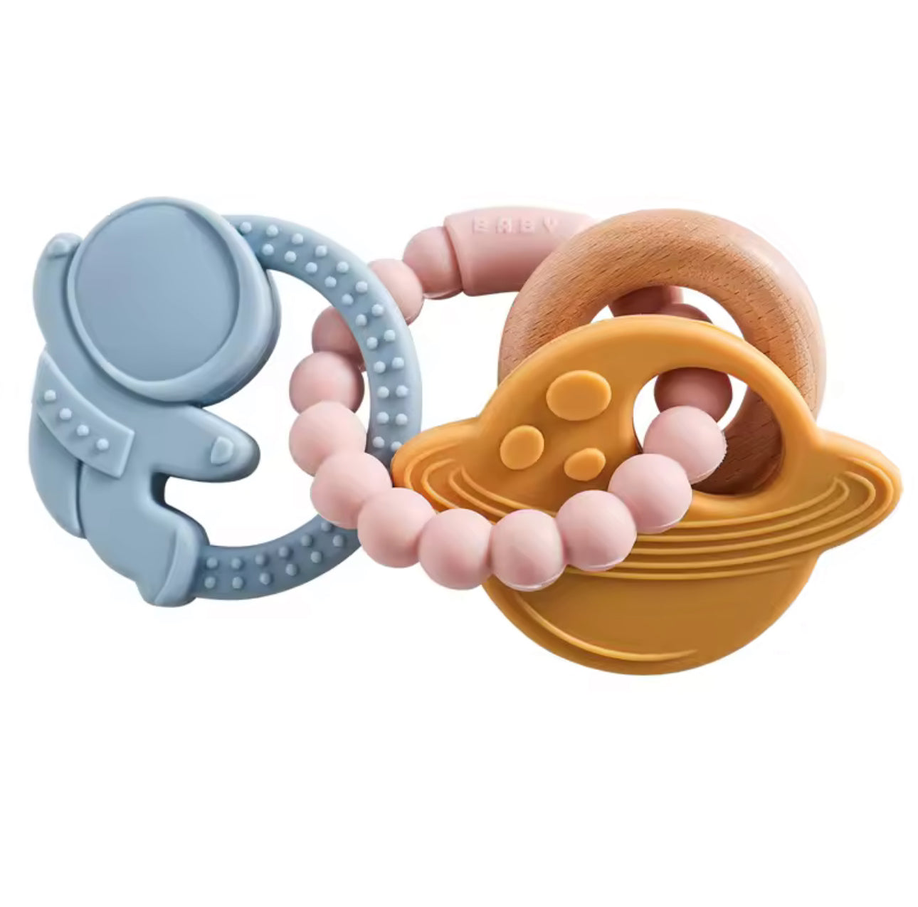 Space Silicone Teething Ring