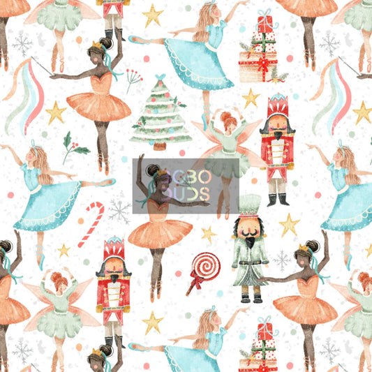 Nutcracker (White) Romper