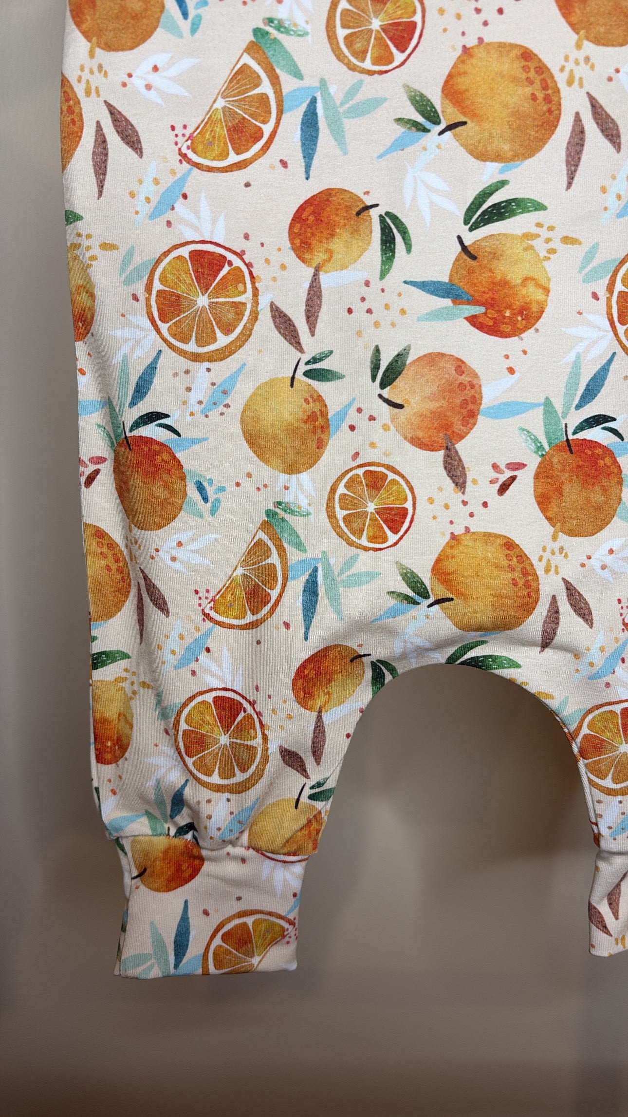 Tangerine Romper