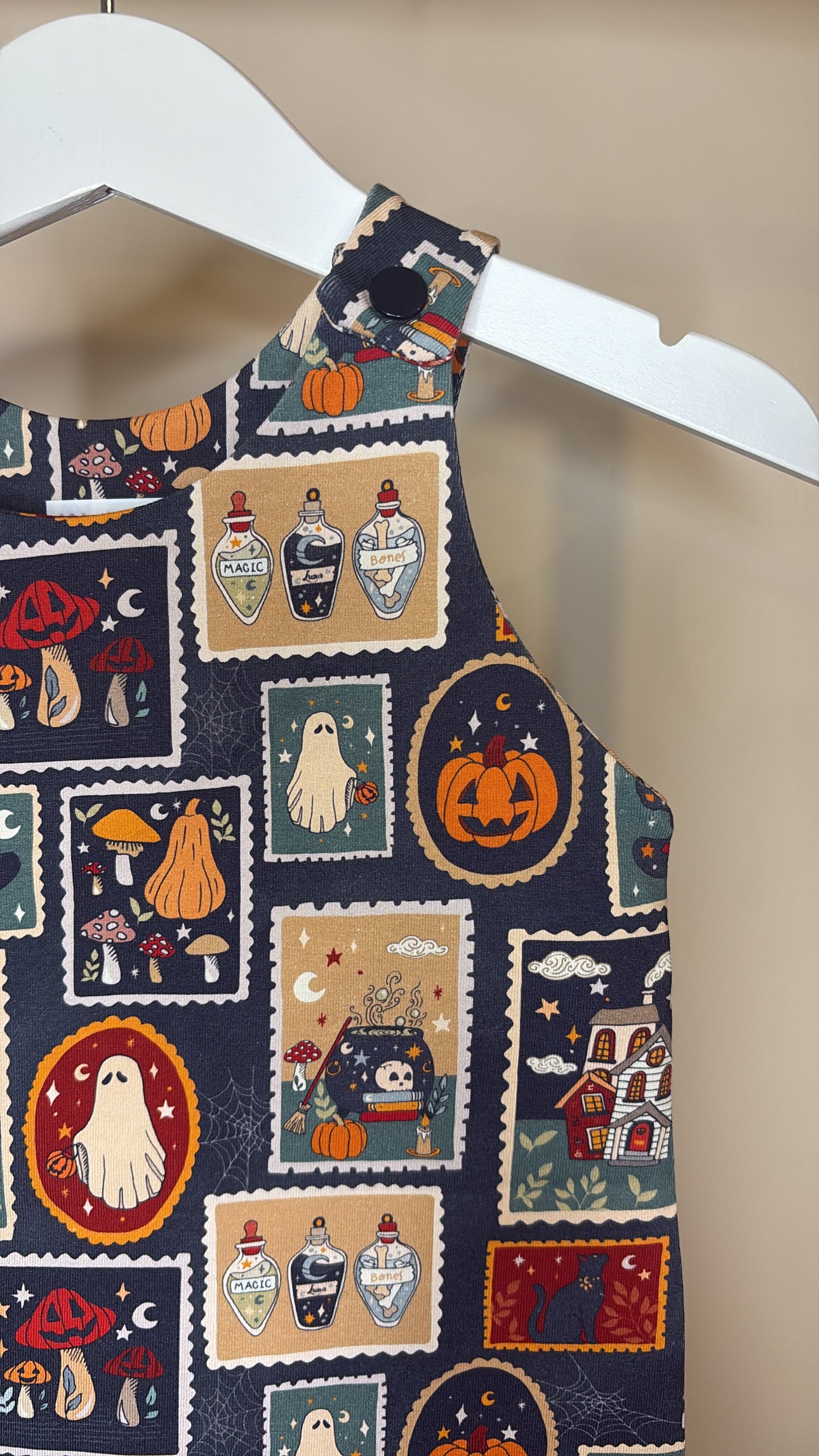 Halloween Stamp Romper