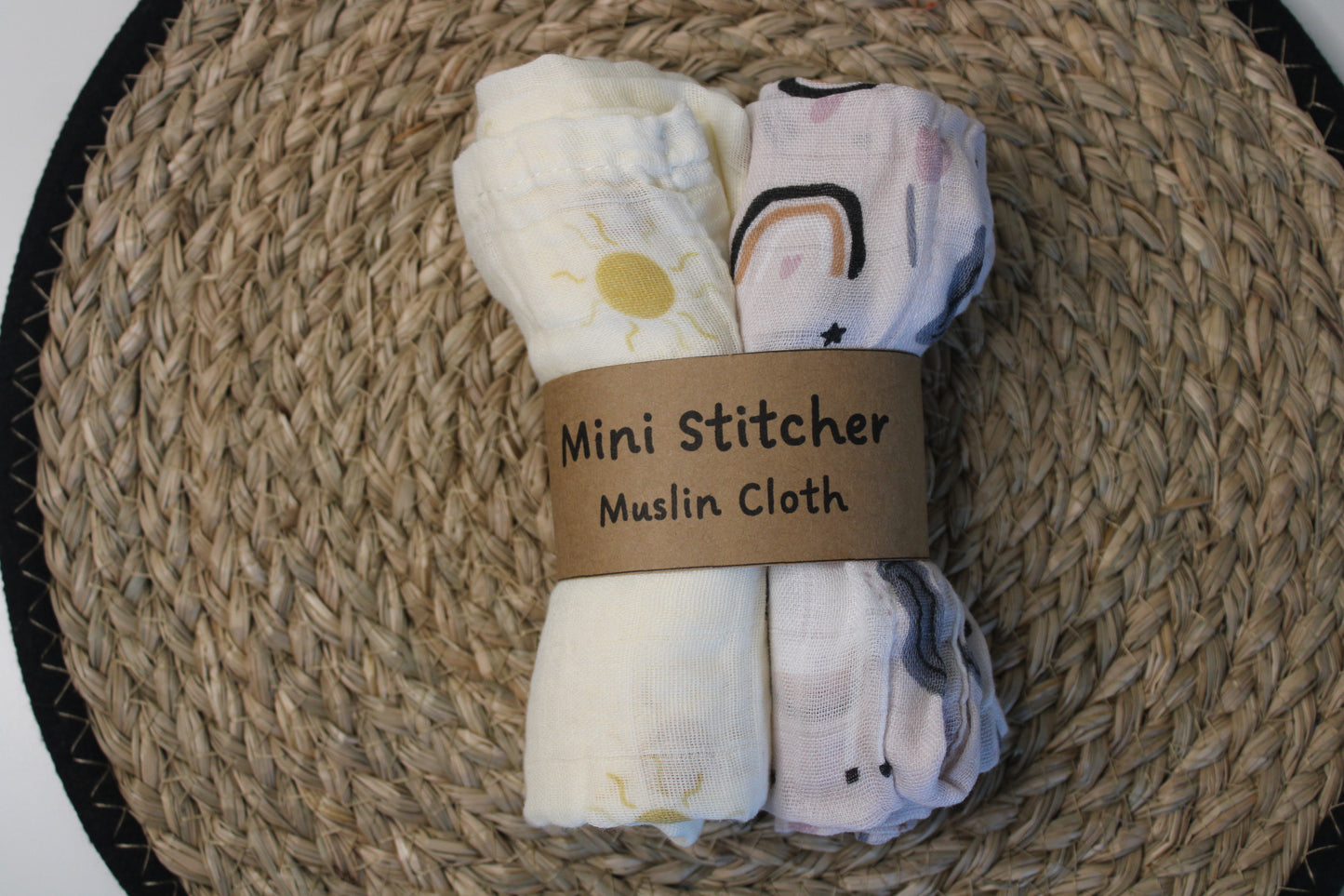 Sun & Unicorn Muslin Cloth