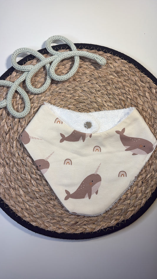 Narwhal Bib