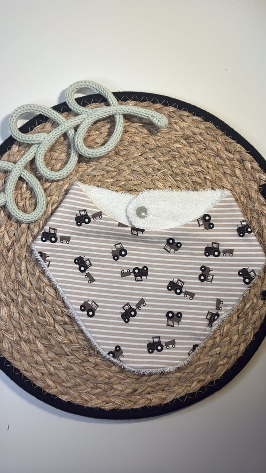 Stripe Train Bib