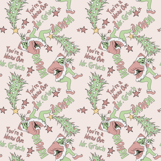 You're a mean one Romper
