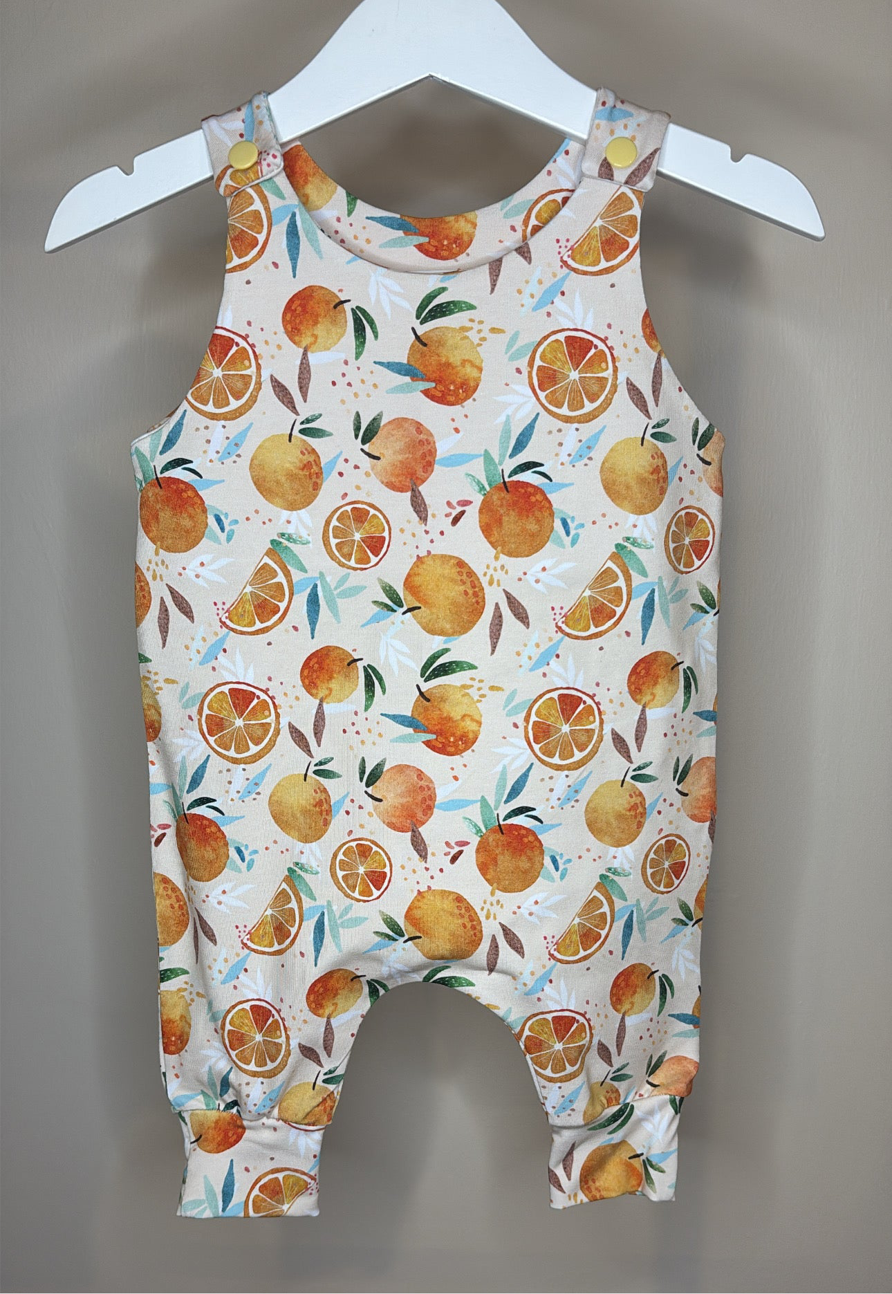 Tangerine Romper