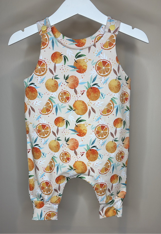 Tangerine Romper