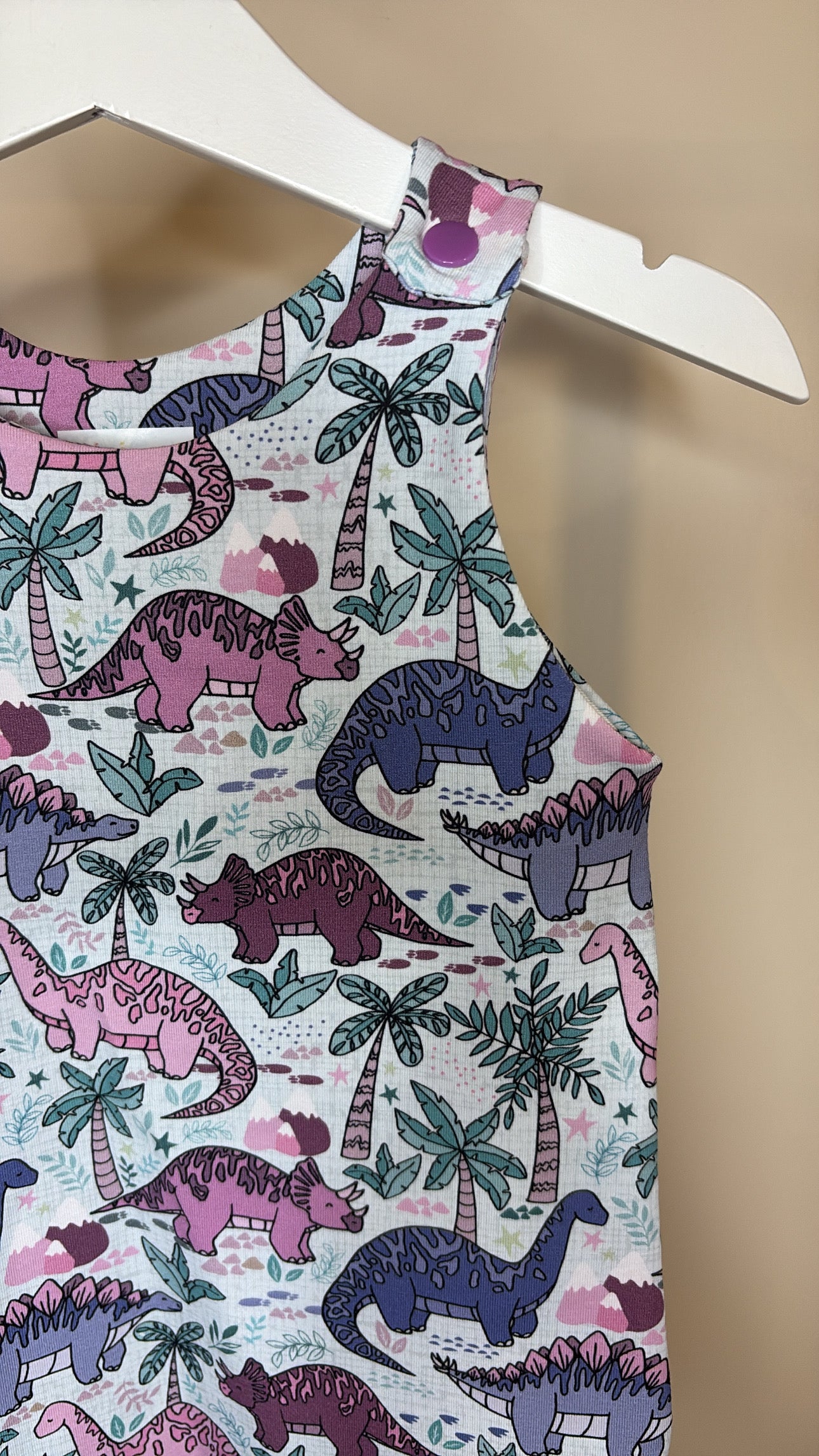 Berry Dino Romper