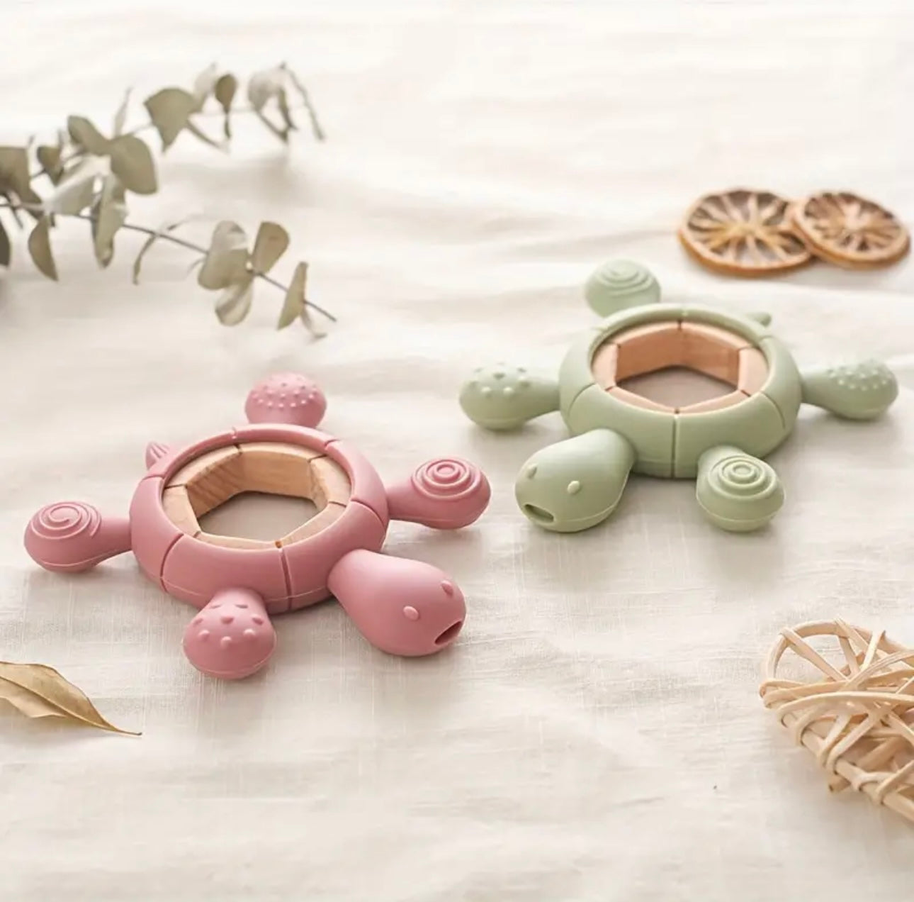 Turtle Teething Ring