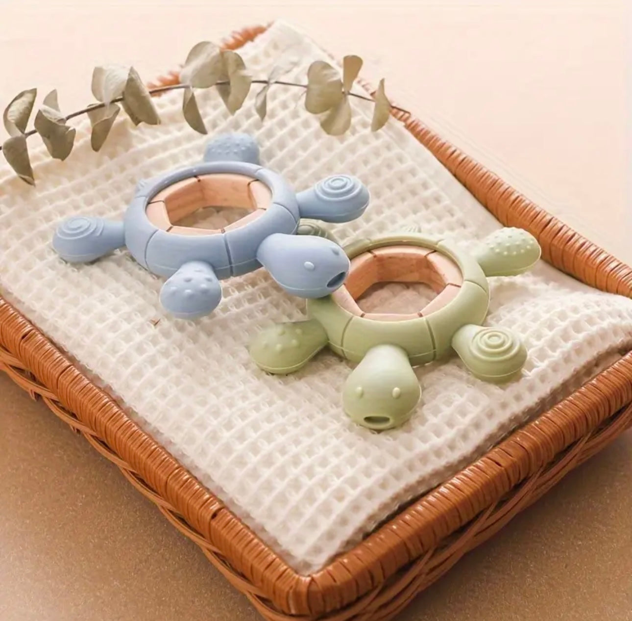 Turtle Teething Ring