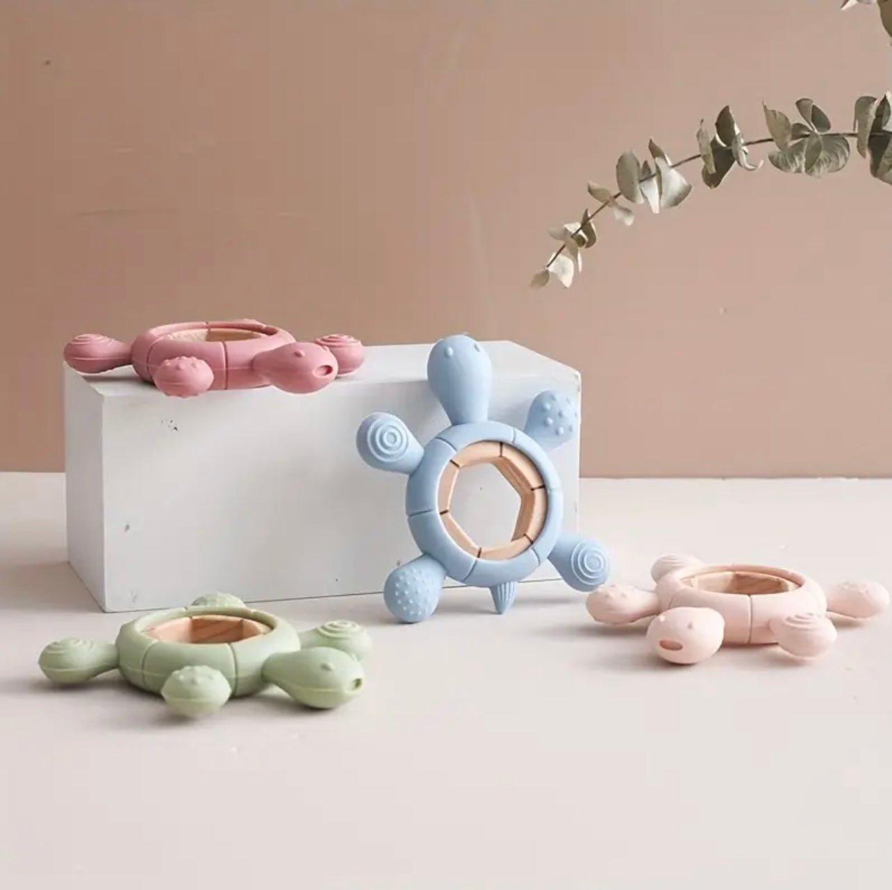 Turtle Teething Ring