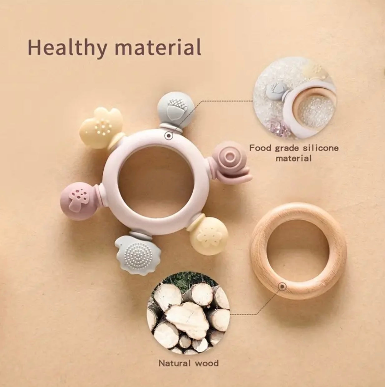 Sensory Teething Ring