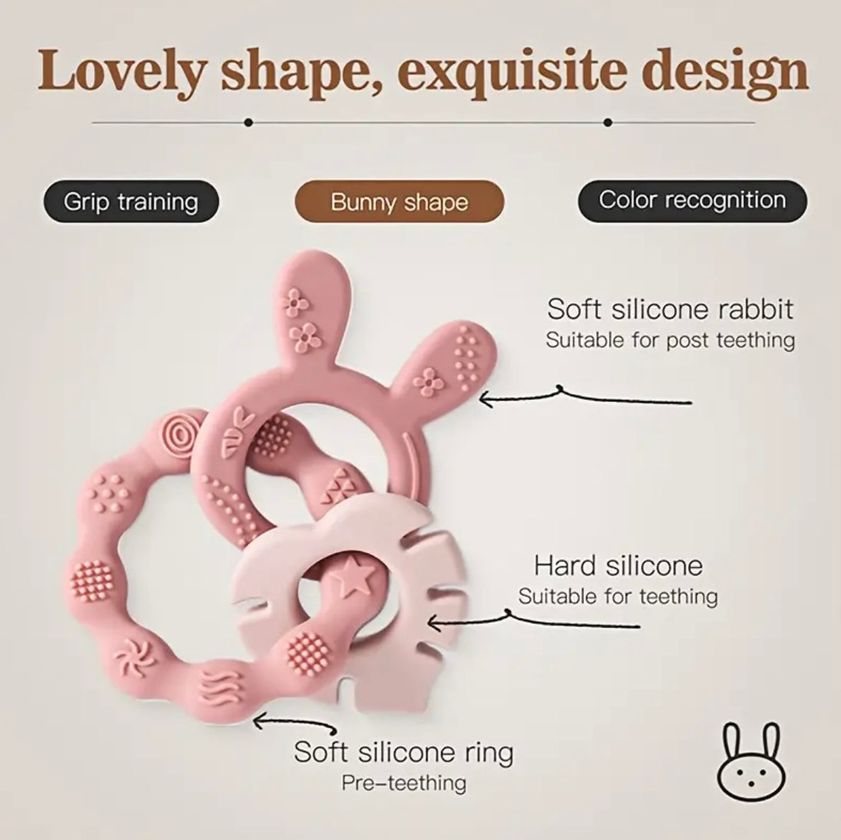 Silicone Teething Ring