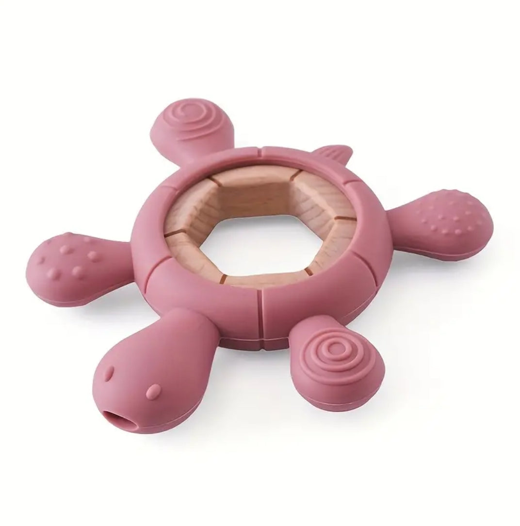 Turtle Teething Ring