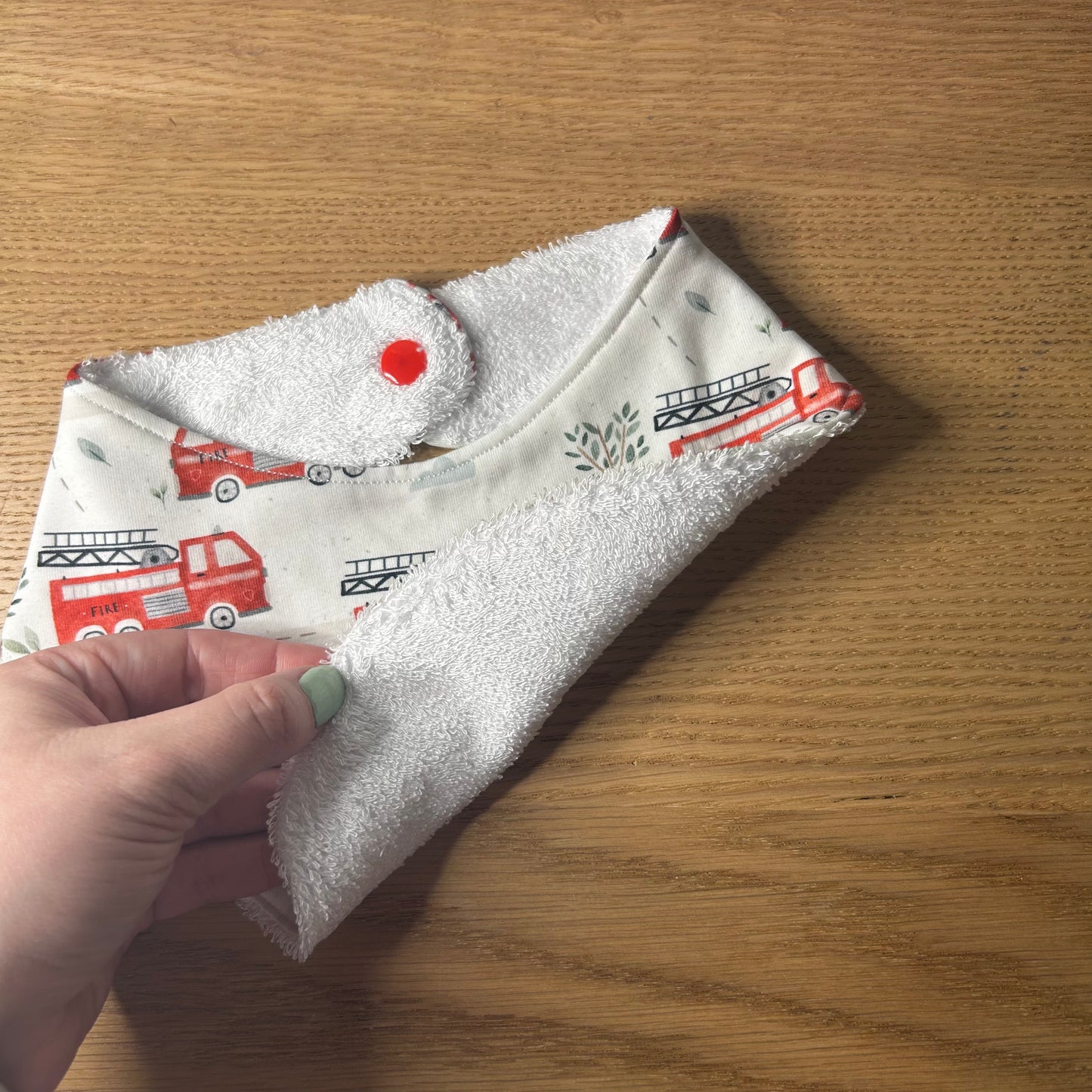 Fire Truck Bib